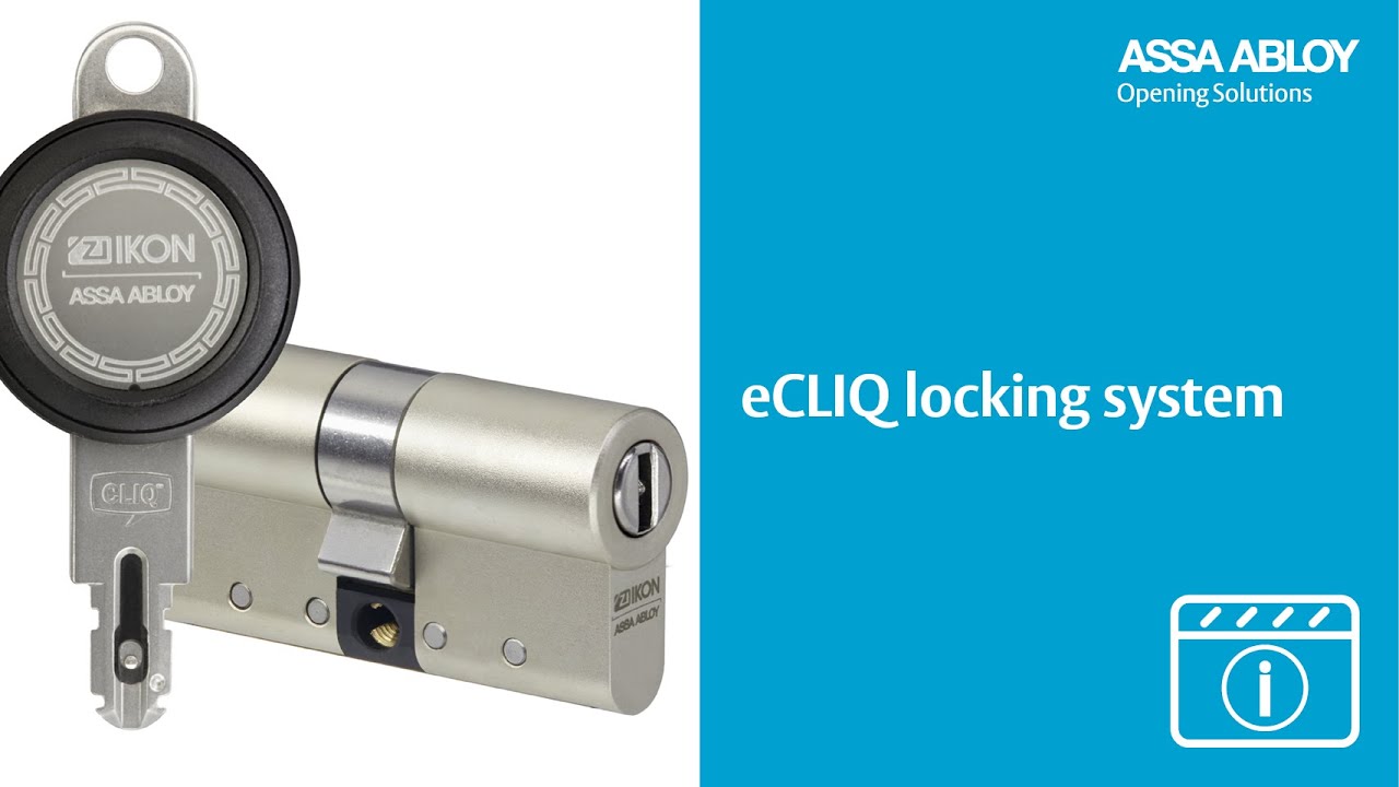 eCLIQ ley locking system